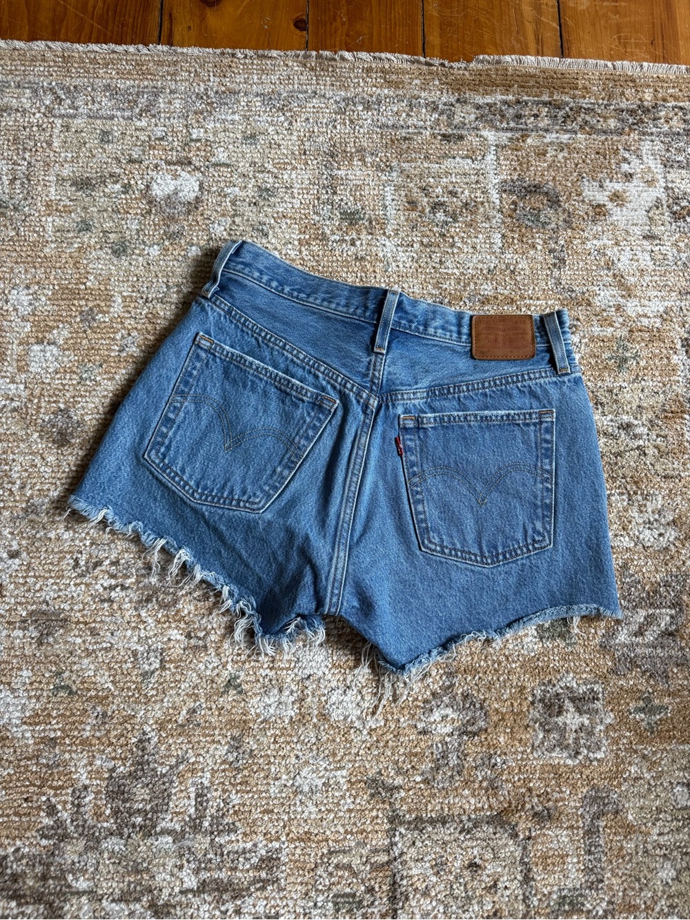 Levi's 501 Cutoff Denim Shorts